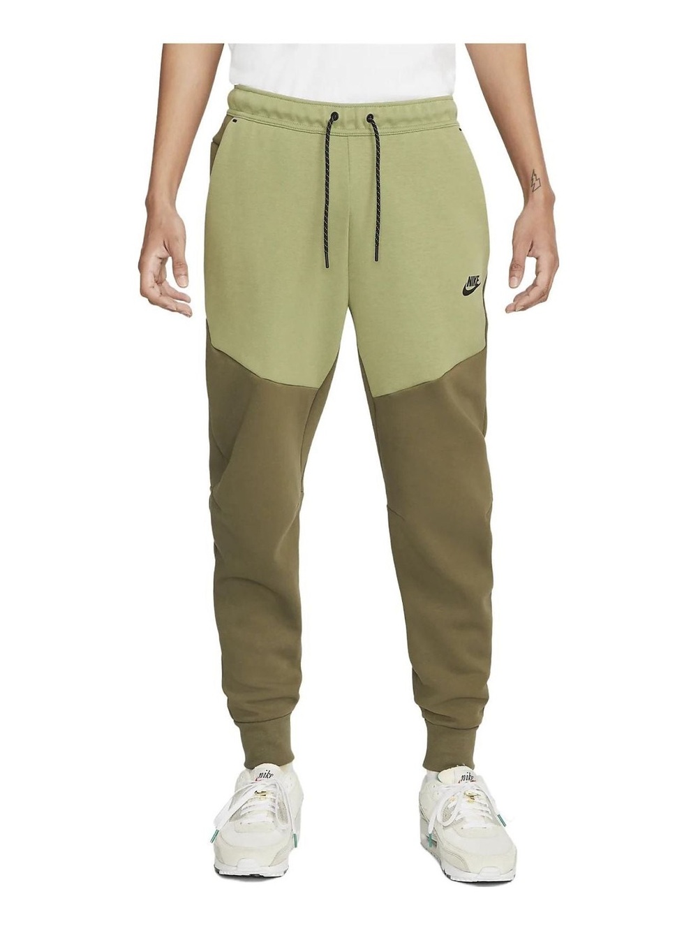 Nike Tech Fleece Pants Jogger Men's Olive Alligator Green